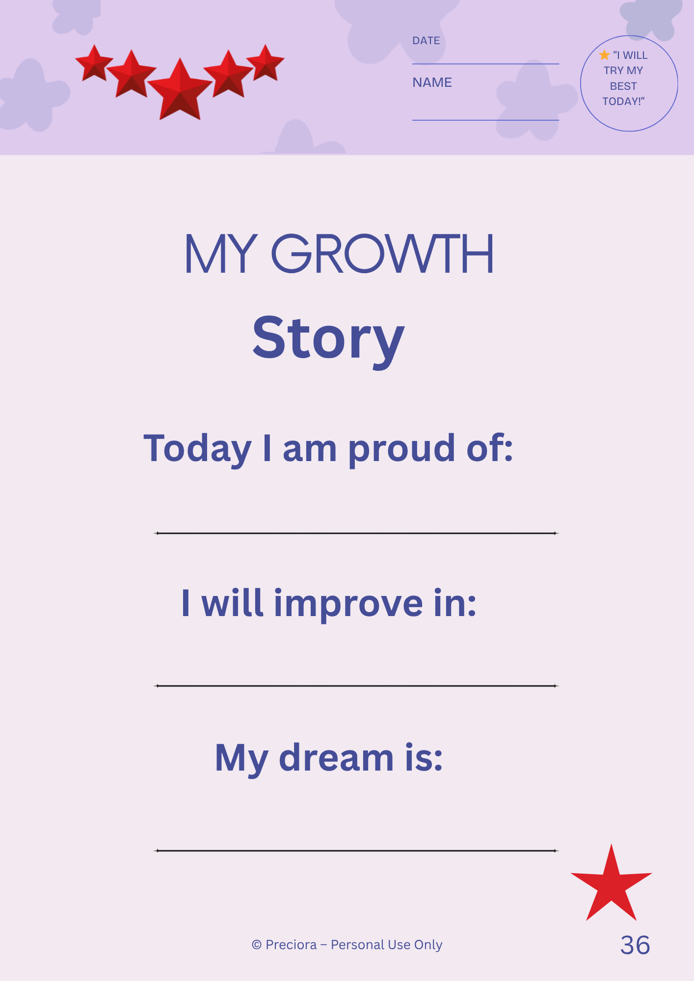 Habit Building System for Kids