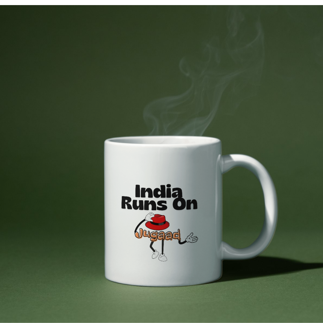 India runs on jugaad Mug