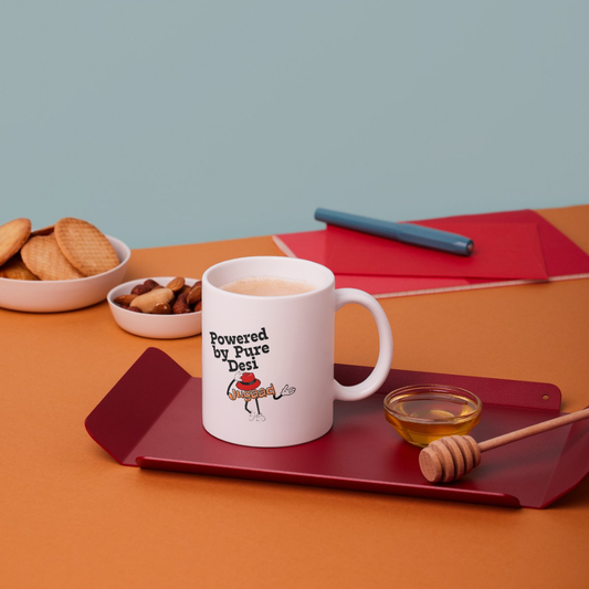 Powered by pure desi jugaad Mug