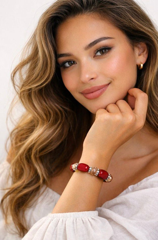 Ruby Aura Luxe Bracelet-Signature Luxe