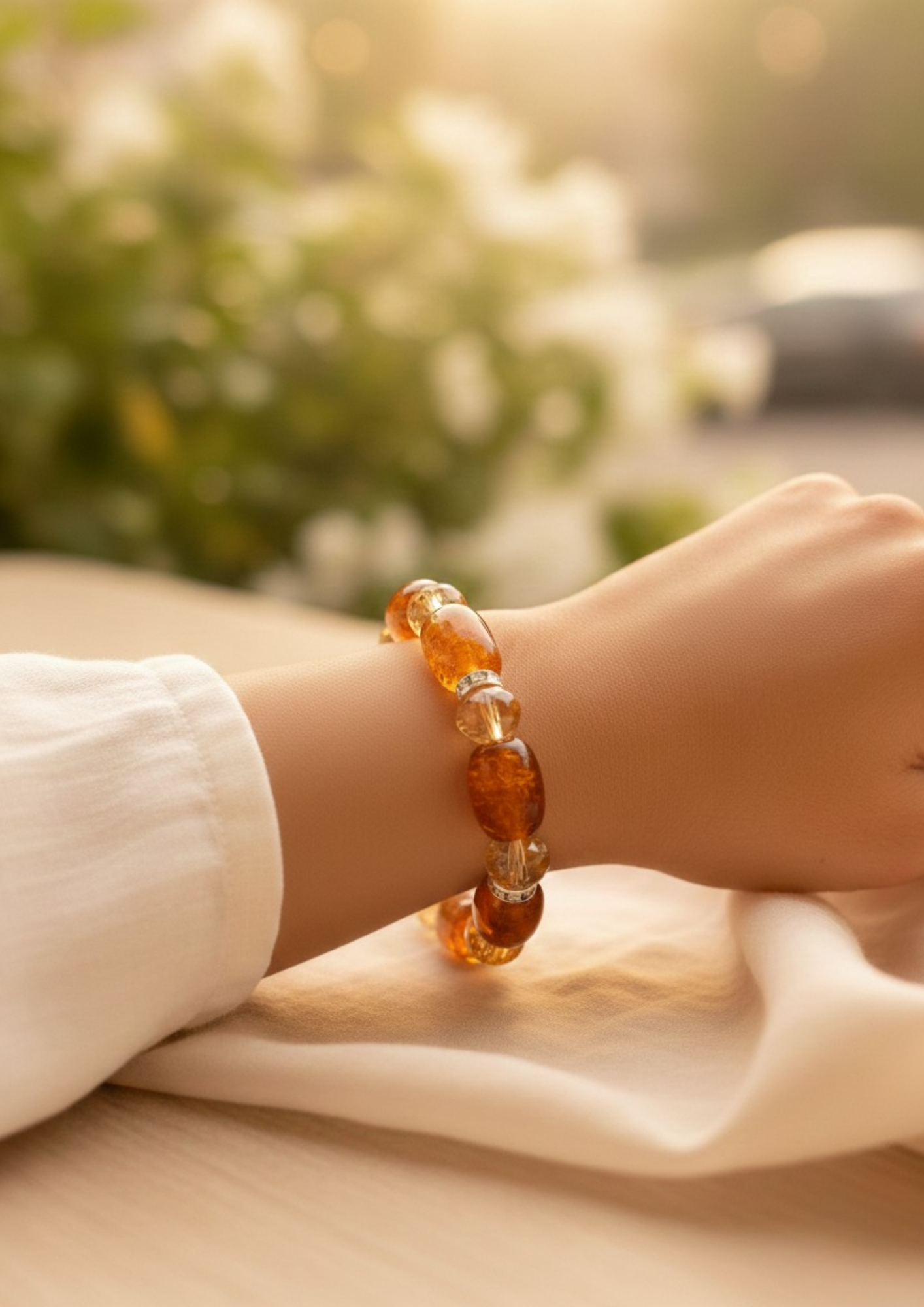 Aurelia Sunstone Bracelet